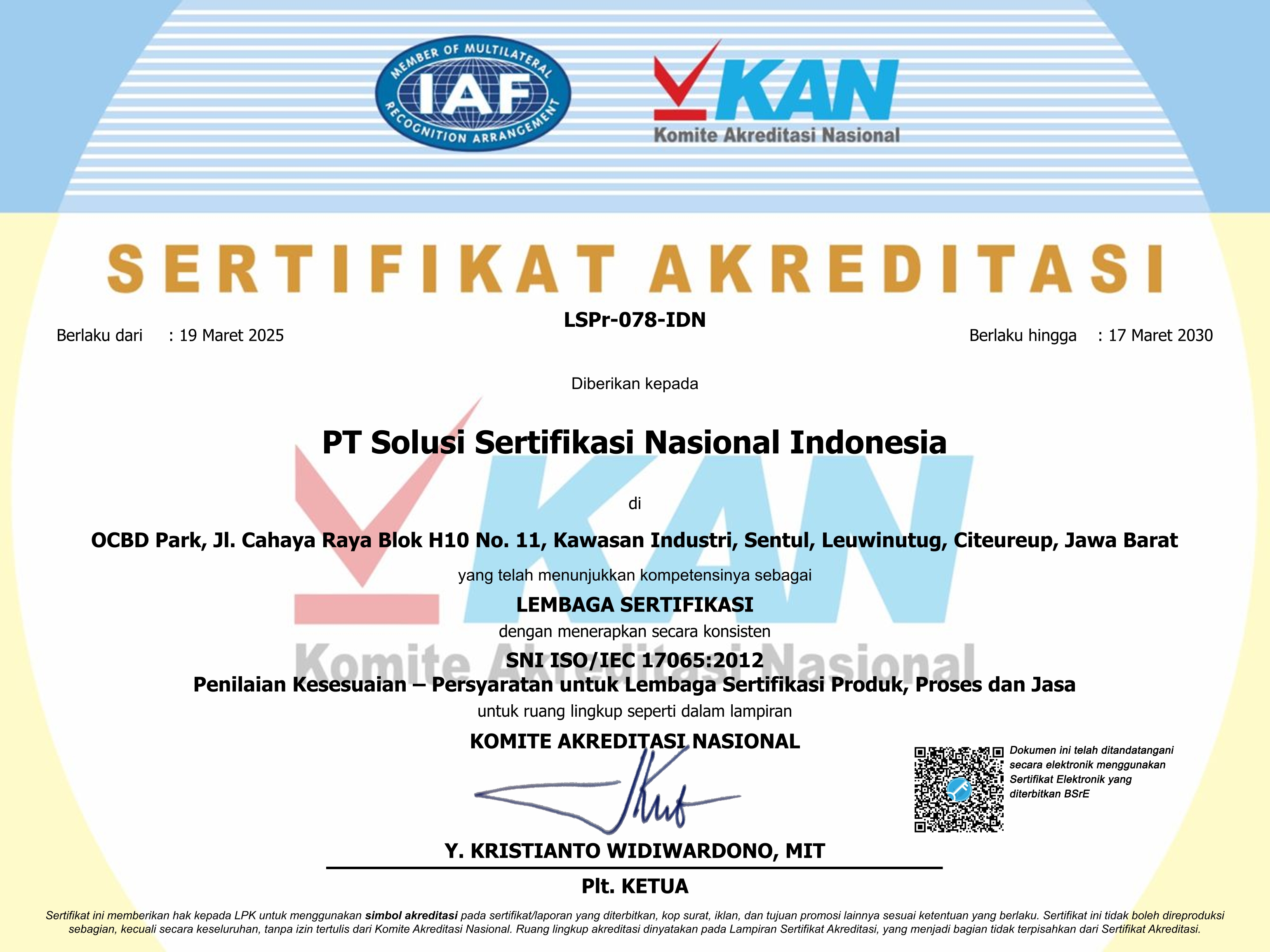 Lembaga Sertifikasi Produk